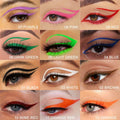 evpct 2Pc Waterproof Liquid Eyeliner Set Dark Green Long Lasting - New by Deal US