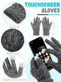 Warm Fleece Hat, Gloves & Scarf Set - Touchscreen Compatible, Unisex 3PCS by Deal US