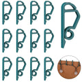 Queekay 100pcs Christmas Light Hooks Plastic Outdoor Clips Heavy Duty by Deal US