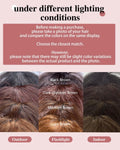 Axceroh Bangs Clip-in Fringe Extension Black Brown Wispy Real Human Hair by Deal US