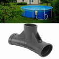 Pomya Pool T Connector Plastic Oval Replacement Joint Heavy Duty Secure Fit by Deal US