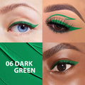 evpct 2Pc Waterproof Liquid Eyeliner Set Dark Green Long Lasting - New by Deal US