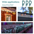 Queekay 100pcs Christmas Light Hooks Plastic Outdoor Clips Heavy Duty by Deal US
