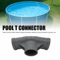 Pomya Pool T Connector Plastic Oval Replacement Joint Heavy Duty Secure Fit by Deal US