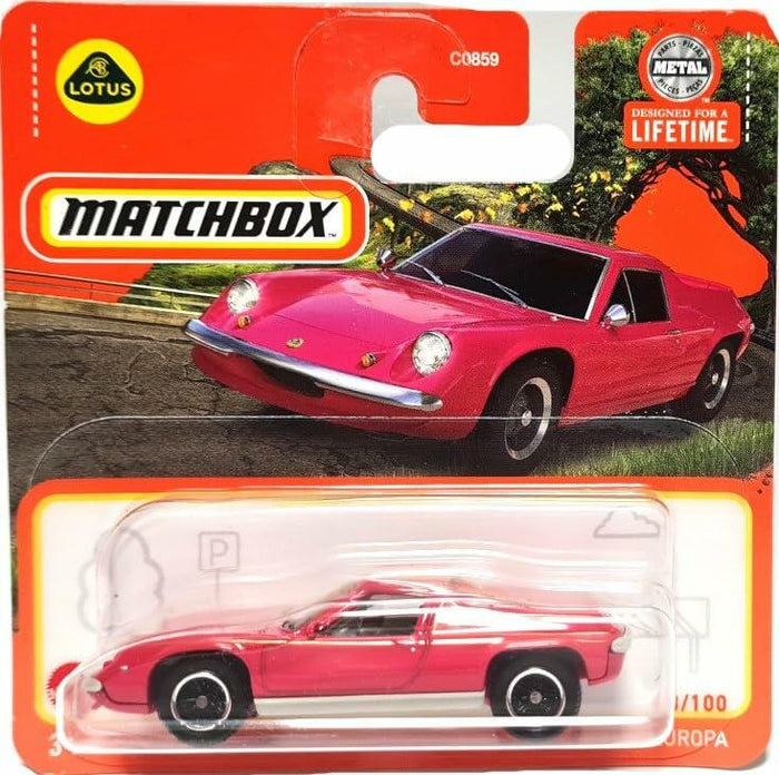 Matchbox 2024 Lotus Europe Red 93/100 Diecast Car Collectible New by Deal US