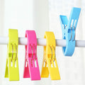 Loialpupy 4 Pack Plastic Beach Towel Clips Windproof Clips for Towels by Deal US