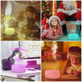 3D Illusion Lamp Xmas Night Light USB Touch Control 7 Colors Style 2 Xmas Gift by Deal US
