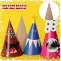 Zhanmai 3 Pc Paper Mache Cones 5.9x2.75in Cardboard Craft DIY Ornament by Deal US