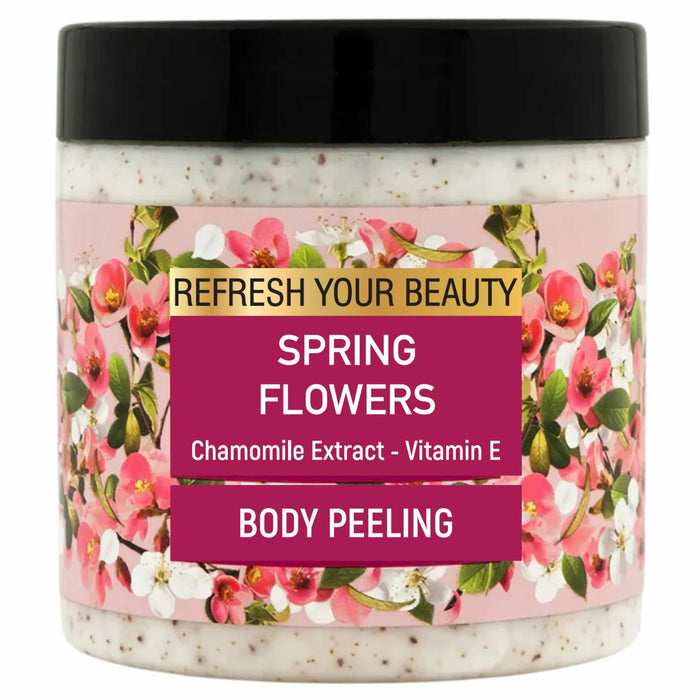 Oriense Body Scrub 16.9oz Spring Flowers Chamomile Hydrating New by Deal US
