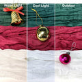 Booque Valley 3 Pack Green Cheesecloth Christmas Table Runner 35x120in Boho by Deal US