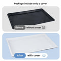YeeBeny Dog Crate Pan Cover Reversible Quilted Fleece 29.92x18.89in by Deal US