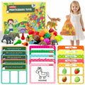 UNEEDE 3-in-1 STEM Sorting Toys Montessori Educational Game 70pcs New by Deal US