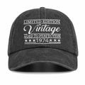 Rybicag 51st Birthday Vintage Hat 1974 For Men Women Gift by Deal US