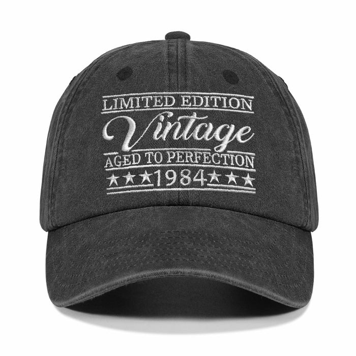 Rybicag 1984 Vintage 41th Birthday Cap Hat for Men Women by Deal US