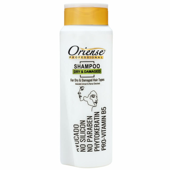 Oriense Professional Shampoo for Dry Damaged Hair Avocado Extract 20.2oz by Deal US