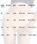 Murimia 5 Pack XX-Large Apricot Cotton Hipster Panties No Show Briefs by Deal US