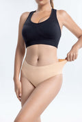 Murimia 5 Pack XX-Large Apricot Cotton Hipster Panties No Show Briefs by Deal US
