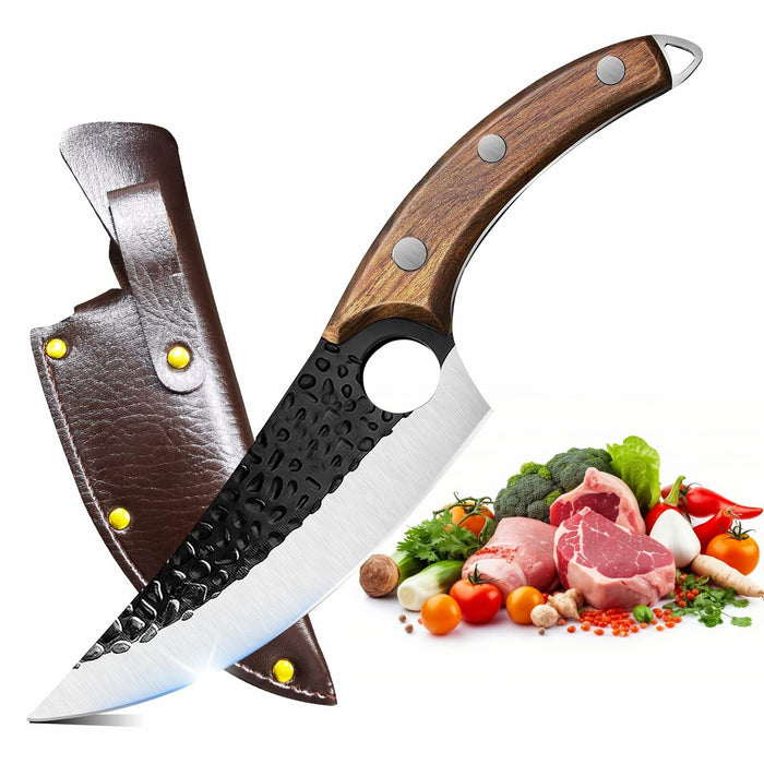 Choies Japanese Chef Knife Damascus Steel Kitchen Knife with Sheath New by Deal US