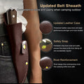 Choies Japanese Chef Knife Damascus Steel Kitchen Knife with Sheath New by Deal US