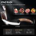 Choies Japanese Chef Knife Damascus Steel Kitchen Knife with Sheath New by Deal US