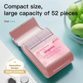 LIAMOSS Twin-Line Dental Flossers 104 Count Pink Shred Resistant Picks by Deal US