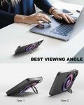 MagSafe Ring Holder Stand 360° Magnetic Grip Purple for iPhone 12-15 by Deal US