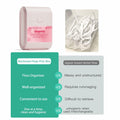 LIAMOSS Twin-Line Dental Flossers 104 Count Pink Shred Resistant Picks by Deal US