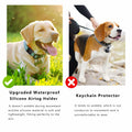 Airtag Dog Collar Holder Waterproof Case for Apple AirTag Pink by Deal US