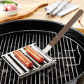 KUZEOLON Hot Dog Roller Machine 9999111 for Evenly Cooked Hot Dogs by Deal US