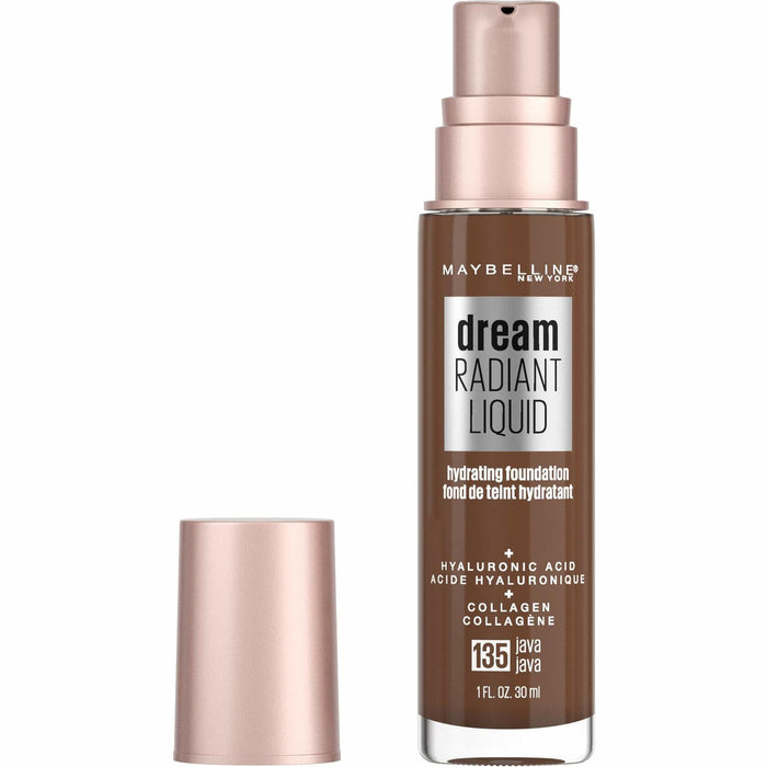 Maybelline Dream Radiant Liquid Medium Coverage Hydrating Makeup Java 1oz by Deal US