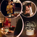 Percozzi Night Light LED Mr and Mrs Wedding Gift 2024 Couples Decor by Deal US
