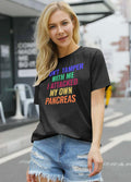 Pancreatic Cancer Awareness Shirt Women Grey Size M by Deal US