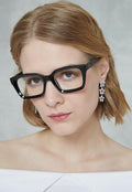 FEISEDY B2461 Square Thick Eyeglasses Frame Classic Unisex Eyewear by Deal US