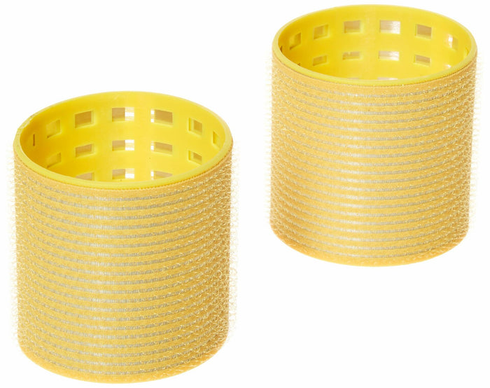 Diane D5026 Self Grip Rollers Yellow Ionic Ceramic Thermal Hair Rollers by Deal US