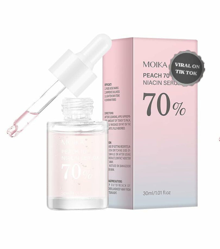 Moika Peach 70 Niacinamide Serum 30ml Hydrating Brightening Face Serum - New by Deal US