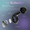 Reusable Silicone Ear Plugs Black Noise Cancelling 30dB Comfortable Swim by Deal US