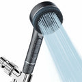 Filtered Handheld Shower Head Chrome High Pressure with Scalp Massager by Deal US