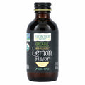 Frontier Co-op Organic Lemon Flavor 2oz Glass Jar Tart Citrus Desserts by Deal US