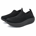Umerigo Womens Slip On Tennis Shoes Breathable Mesh Black Size EU 40 USA W8.5 by Deal US