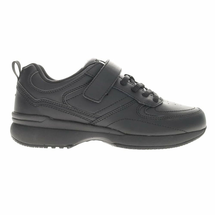 Propét LifeWalker Flex Leather Orthotic Comfort Walking Shoes Black US 6.5 Wide by Deal US
