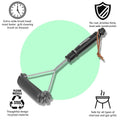 DALLEAN BBQ Grill Brush Durable Rust Resistant Bristles Outdoor Cleaning Tool by Deal US