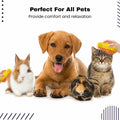 Renforcer 3-in-1 Silicone Cat Brush Groomer Massager Shedding Grooming by Deal US