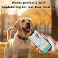 FancyMouse Dog Collar Holder Blue Protective Track Tech dwj-blue by Deal US