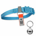 NaviTagi Cat Breakaway Reflective Soft Collar XS with Light Tag Bell Adjustable by Deal US