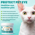 BestBy09/26 MEDUWEDU Dog & Cat Eye Wipes 120 Count Peach Scent Grooming Care by Deal US