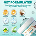 BestBy09/26 MEDUWEDU Dog & Cat Eye Wipes 120 Count Peach Scent Grooming Care by Deal US