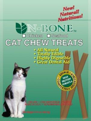BestBy09/25 N-Bone Cat Chew Treat Natural Polymer NB11119 3.74 oz New by Deal US