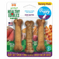 BestBy07/27 Nylabone Healthy Edibles Puppy Chews X-Small 3 Count Roast Beef by Deal US