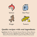 BestBy01/25 Bocce's Bakery Good Hair Dog Treats Salmon 6oz Soft Chewy Wheat-Free by Deal US