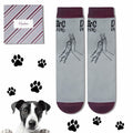 Huahui Dog Mom Socks for Women, Funny Dog Lover Gifts, 1 Pair by Deal US